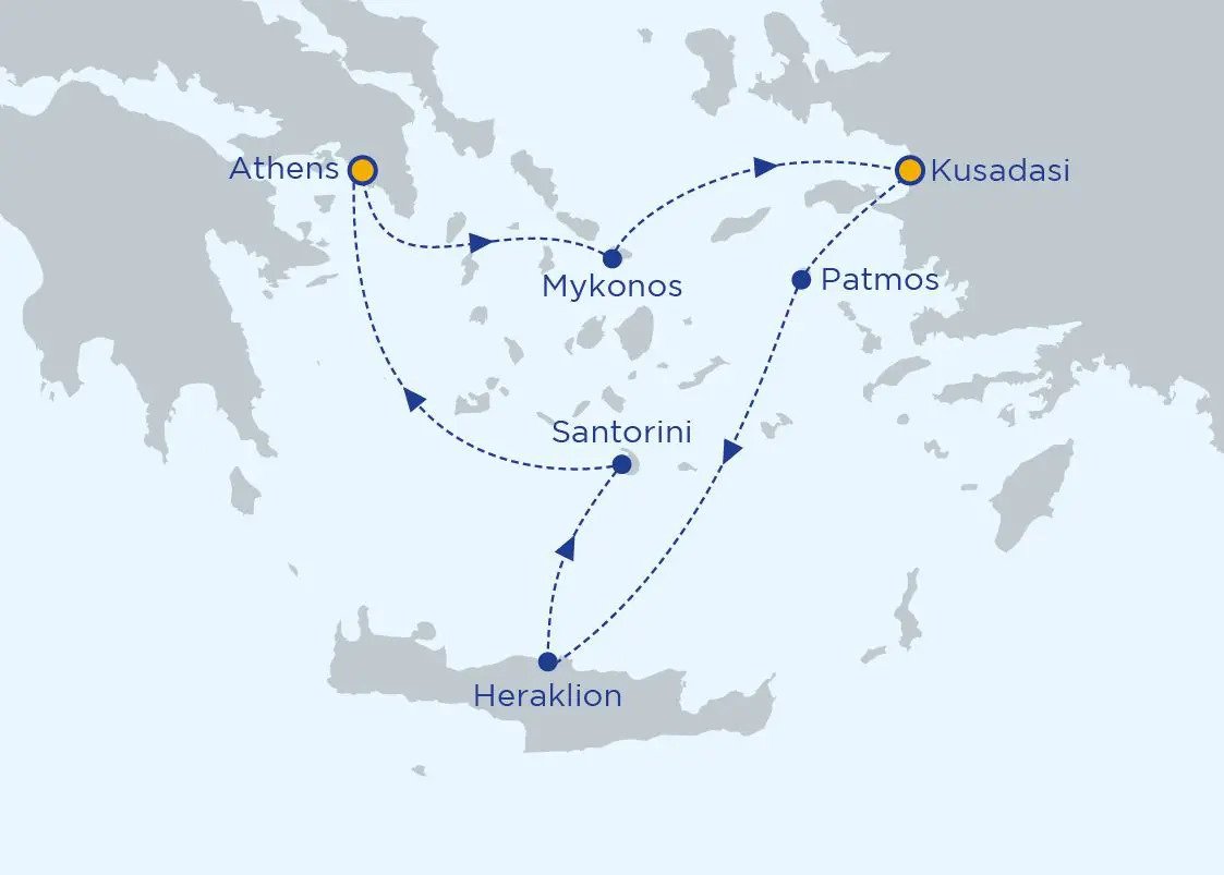 3 day Aegean cruise